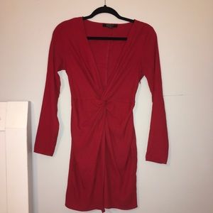 Knot Dress Long Sleeved